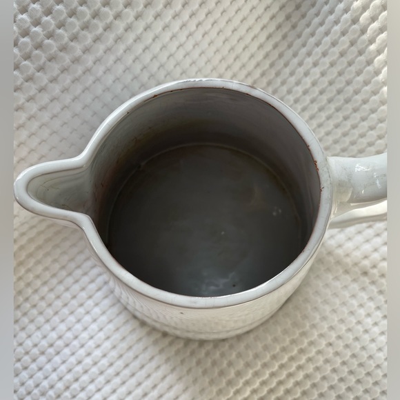 Large English Earthware Pitcher. - Picture 5 of 5